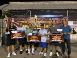 Lapas Narkotika Kelas IIA Bandar Lampung Raih Juara 3 Tenis Pengayoman Cup 2024