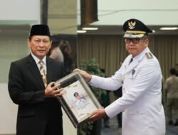 Pj. Gubernur Samsudin Gelar Silaturahmi dan Ngopi Bareng Bersama Masyarakat yang Berdomisili di Seputaran Mahan Agung