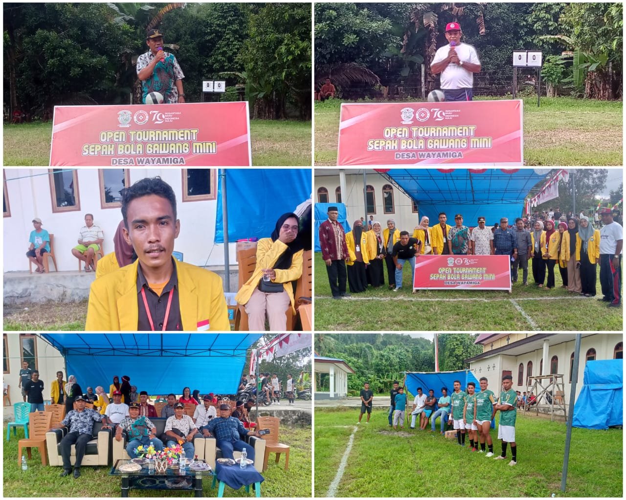 OPEN TURNAMENT SEPAK BOLA GAWANG MINI DESA WAYAMIGA