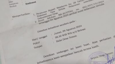 Dapat BK Rp 1,8 M, Kades Temon Halangi Wartawan Menulis Pembangunan BK Tersebut