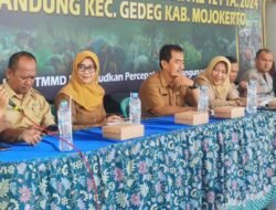 Sasaran Non Fisik TMMD 121 Mojokerto, DPMD Provinsi Jatim Berikan Edukasi Belanova