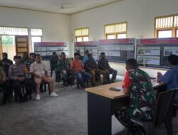 Persiapan Sambut Kedatangan Aslog Kasad, Satgas TMMD Ke 121 dan Pemerintah Kec. Gelar Rapat Penyambutan