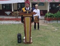 Kepala Pekon Martanda Sumartono Laksanakan Upacara HUT RI Ke 79