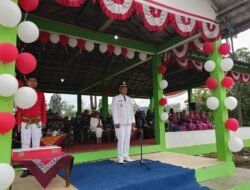 Upacara Peringatan HUT RI Ke-79 Tingkat Kecamatan Maro Sebo Ulu Berlangsung Aman Dan Khidmat