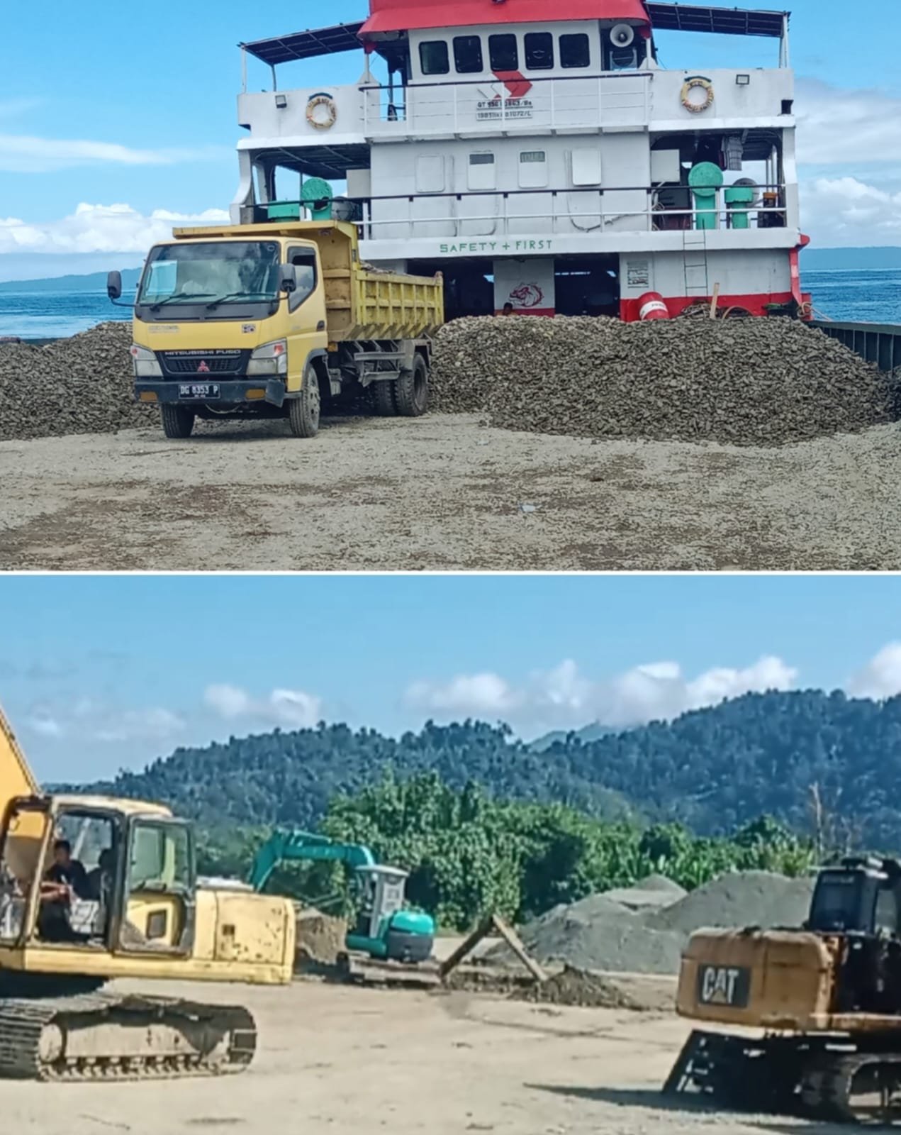 Oknum Pejabat Pemda Halsel Sebut Libatkan Organda Angkut Material PT. TBA, Iksan Bermawi: Tidak Benar