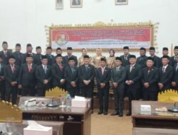 35 Anggota DPRD Kabupaten Tubaba Periode 2024-2029 Resmi Di Lantik