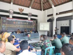 Rakor Kesiapan Penutupan TMMD Reguler Ke-121 Kodim 0815/Mojokerto