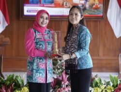 Pj. Ketua TP-PKK Kota Mojokerto, Nia Wayanti Ali Kuncoro Sambut Hangat Kunjungan Studi Tiru TP-PKK Morowali Utara