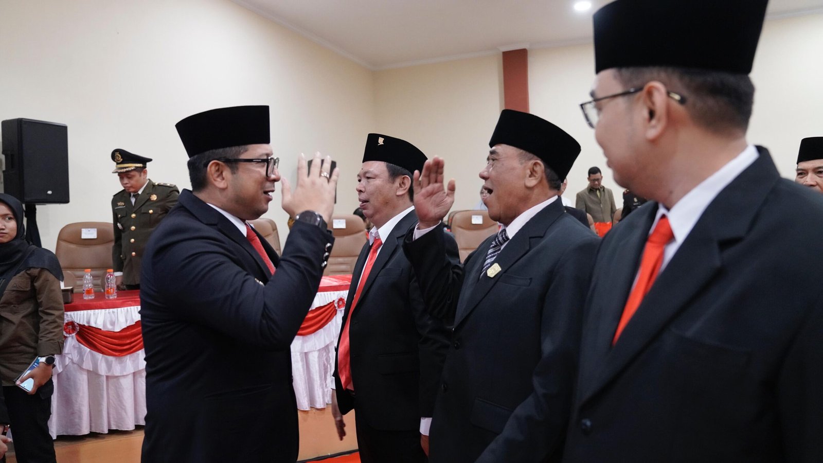 25 DPRD Kota Mojokerto Dilantik, Pj. Wali Kota Mojokerto Ingatkan Pentingnya Sinergi dan Kolaborasi