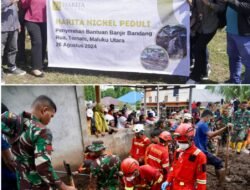 Banjir Bandang Di Rua: Harita Nickel Bantu Evakuasi Korban dan Salurkan Bantuan Sembako