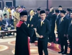 Liga Marisa Dilantik Menjadi Anggota DPRD Tebo dari Partai Golkar