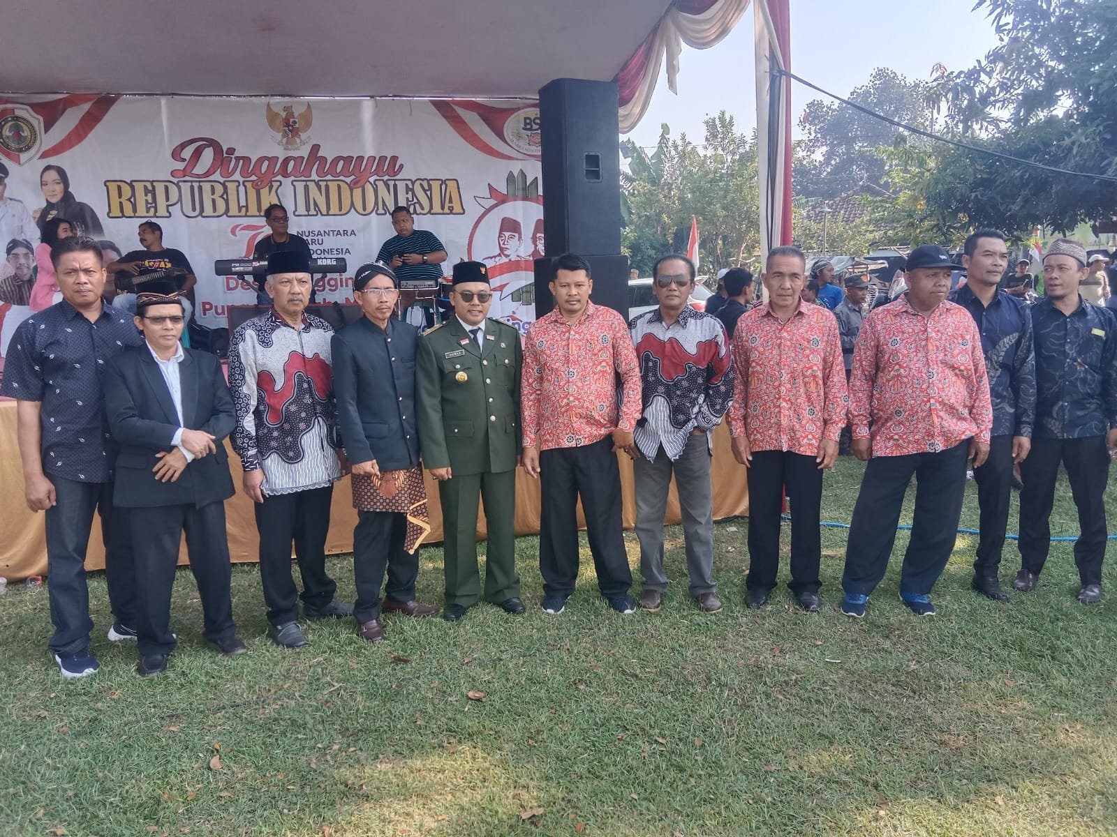 Desa Pungging Gelar Upacara Peringatan HUT RI Ke-79 Tahun