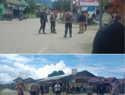 Tawuran Antara Pemuda Babang Dan Sayoang. Polres Halsel Terjunkan Puluhan Personil