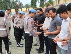 Pastikan Kedisiplinan Dan Netralitas Personel, Bid Propam Polda Lampung Gelar Mitigasi Di Polres Tanggamus