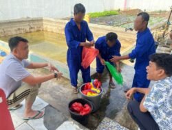 Warga Binaan Berbondong-Bondong Lakukan Aksi Nyata Olah Limbah Plastik Jadi Produk Bernilai Ekonomis