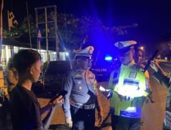 Kabag Ops Polres Tanggamus Pimpin Patroli dan Razia, Cegah Gangguan Kamtibmas di Wonosobo