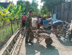 Bedah Rumah Warga, Sinergitas Koramil Pacet Bersama Baznas Kabupaten Mojokerto