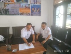 Aparatur Tiyuh Tunas Asri Silaturahmi Ke Kantor IWO