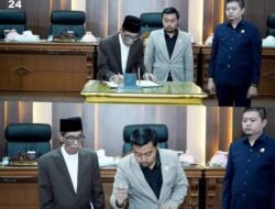 Wakil Bupati Batang Hari Hadiri Rapat Paripurna DPRD Dalam Rangka Penanda Tangannan KUPA Tahun Anggaran 2024