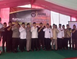 M. Firsada Hadiri Pelantikan Dan Pelatihan kompetensi Juru Sembelih Halal (JULEHA) Tubaba.