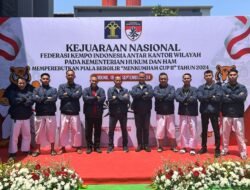 Bawa Pulang 3 Medali, Ksatria Pengayoman Kanwil Kemenkumham Lampung Torehkan Prestasi di Kejurnas FKI MENKUMHAM CUP II 2024