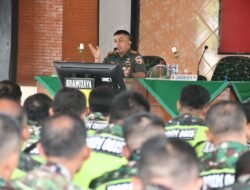 Kumpulkan Seluruh Babinsa Kodim 0815/Mojokerto, Danrem 082/CPYJ Ingatkan Netralitas