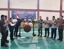 Semarakkan HUT Ke-79 TNI, Kodim 0815/Mojokerto Gelar Lomba PBB Piala Panglima TNI Tingkat SLTP & SLTA Mojokerto Raya