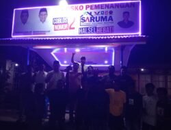 Resmi Posko SV Di Amasing Kota Siap Menangkan Rusihan-Muhtar No Urut 2  di Pilkada Halsel