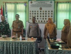 Wujudkan Sinergitas Lintas Sektor, Danramil 0815/12 Ngoro Hadiri Lokakarya Mini UPT Puskesmas Manduro