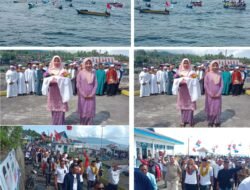 Laut-Darat Pulau Makian Dipenuhi Ribuan Pendukung Siap Menangkan Rusihan-Muhtar No 2 Di Pilkada Halsel