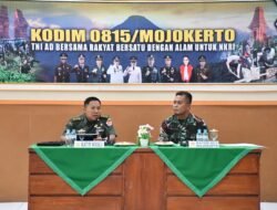 Kodim 0815/Mojokerto Terima Kunjungan Tim Wasev Sterad, Akurasi Data Administrasi Jadi Atensi