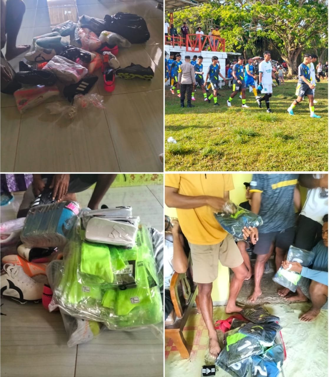 Pengadaan Atribut Bola Kaki Bupati Cup Oleh Pemdes Lele Gunakan DD 2024