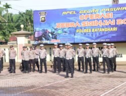 Polres Batang Hari Gelar Operasi Zebra Singinjai 2024 Selama 14 Hari Berikut Sasarannya