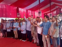 Perkuat Barisan Kemenangan AsTon Ratusan Milenial dan Gen Z Aspan Tono Di Kukuhkan