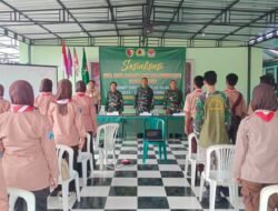Koramil 0815/18 Gondang Sosialisasikan Saka Wira Kartika & Pra Rekrutmen Anggota Baru