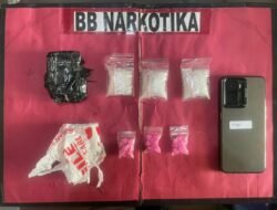 Satresnarkoba Polres Lampung Timur Berhasil Tangkap Warga Sumsel Yang Edarkan Sabu Dan Inek