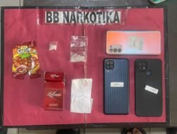 3 Warga Lampung Selatan Ditangkap Satresnarkoba Polres Lampung Timur