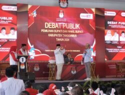 KPU Tanggamus Menggelar Debat Publik, Calon Bupati Dan Wakil Tawarkan Berbagai Program Kerja