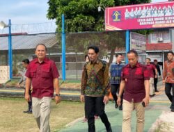 Kunjungi Lapas Narkotika Bandar Lampung, Inspektur Wilayah VI Kemenkumham RI Tekankan Disiplin Pegawai
