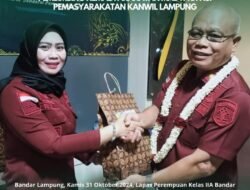 LAPAS PEREMPUAN LAMPUNG IKUTI ACARA PURNA BAKTI PEMBIMBING KEMASYARAKATAN MADYA DIVISI PEMASYARAKATAN KANWIL LAMPUNG