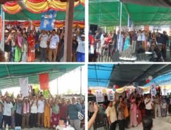 Ribuan Warga Di 4 Desa Siap Menangkan Paslon Nomor 2 Rusihan-Muhtar Optimis Menang Telak