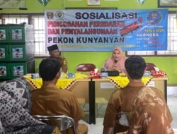 Polres Tanggamus Gelar Sosialisasi Pencegahan Penyalahgunaan Narkoba Di Pekon