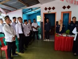 Komitmen Penuhi Hak Warga Binaan pada Pilkada 2024, KPPS Lapas Kotaagung Resmi Dilantik PPK Way Gelang