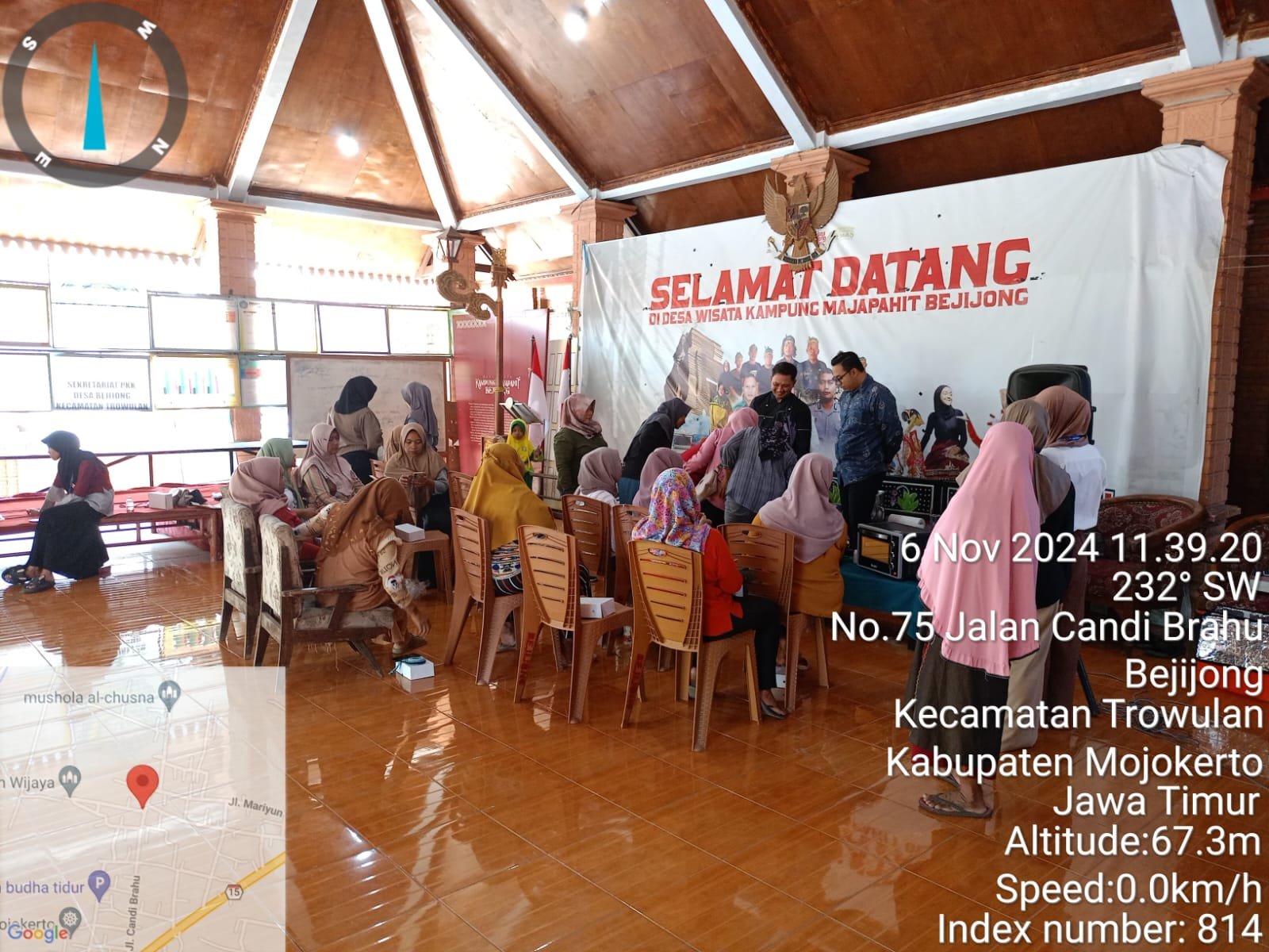 Pelatihan Pembuatan Kue Pastry Brownis di Balai Desa Bejijong Berlangsung Sukses