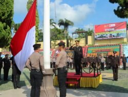 Polres Tanggamus Gelar Upacara Peringatan Hari Pahlawan ke-79 Tahun 2024