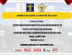 Wujudkan Pengadaan Bahan Makanan Berkualitas Dan Bergizi Bagi Warga Binaan, Lapas Kotaagung Ikuti Pengarahan Pelaksanaan PBJ Pra-DIPA TA 2025