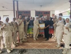 Bakti Sosial PNS Kodim 0815/Mojokerto Jelang HUT Ke-53 Korpri, Gelar Anjangsana Anggota Purna Tugas