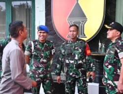 Pasca Pemungutan Suara Pilkada Mojokerto Kota, Danrem 082/CPYJ, Bersama Dandim & Kapolres Gelar Patroli Skala Besar