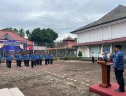 Kuatkan Persatuan Dan Jiwa Korps Pegawai Demi Pembangunan Nasional, Lapas Kotaagung Gelar Upacara Peringatan HUT ke-53 KORPRI