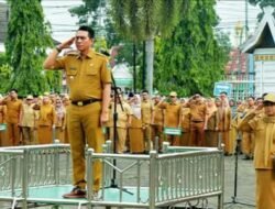 Setelah Cuti Proses Pemilukada, Bupati Batang Hari Fadhil Arief Hadiri Upacara DP2KBP3A